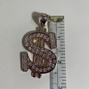 Dollar sign $ pendant